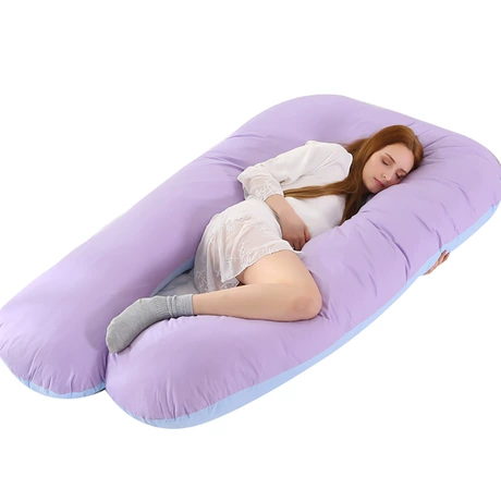 U-Shaped Body Pillow – Adjustable Full-Length Cushion for Sleep