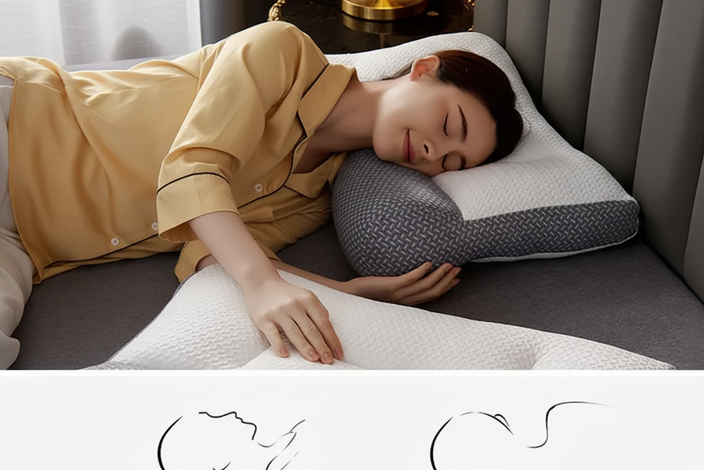 Orthopedic Neck Pillow for Sleeping