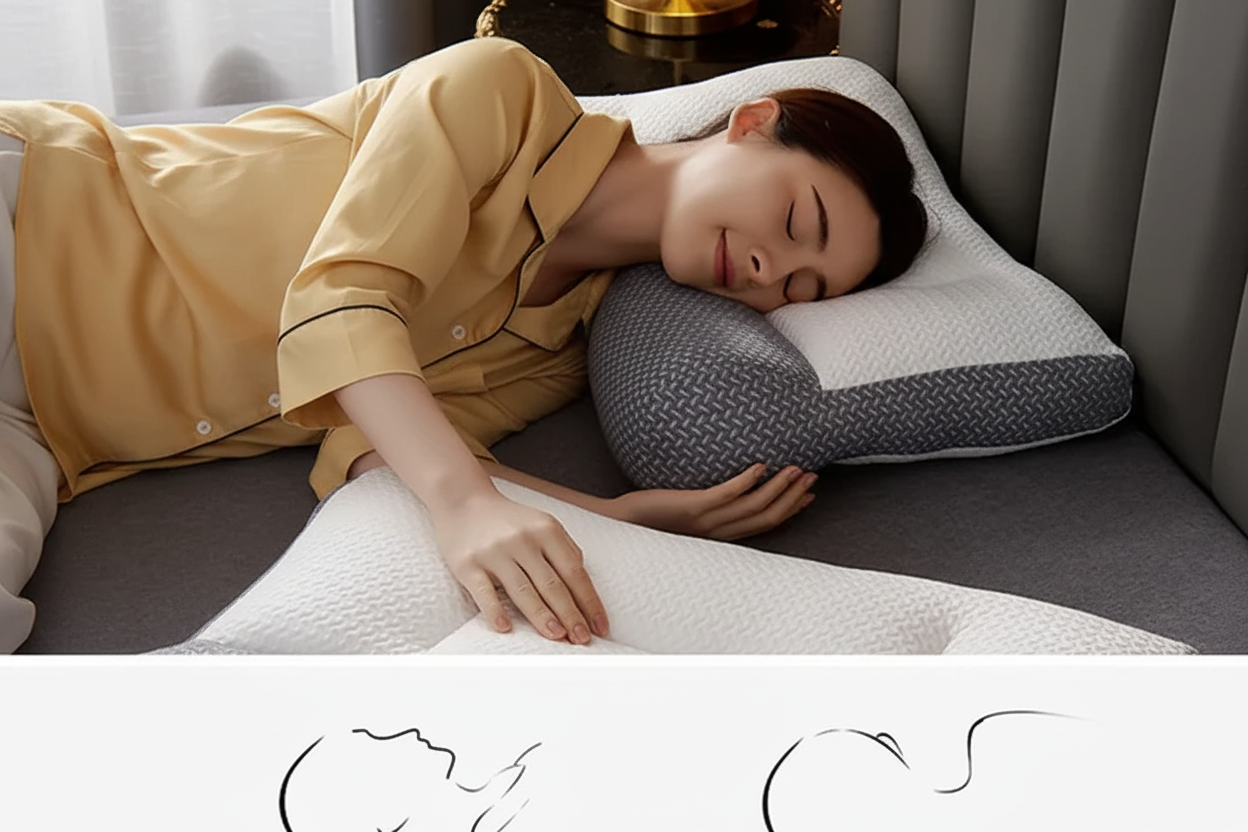 Orthopedic Neck Pillow for Sleeping
