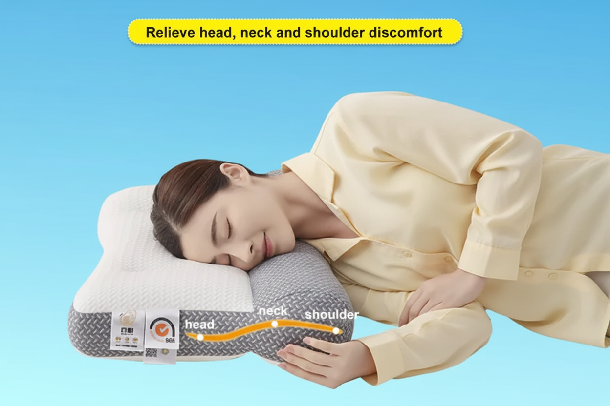 Orthopedic Neck Pillow for Sleeping