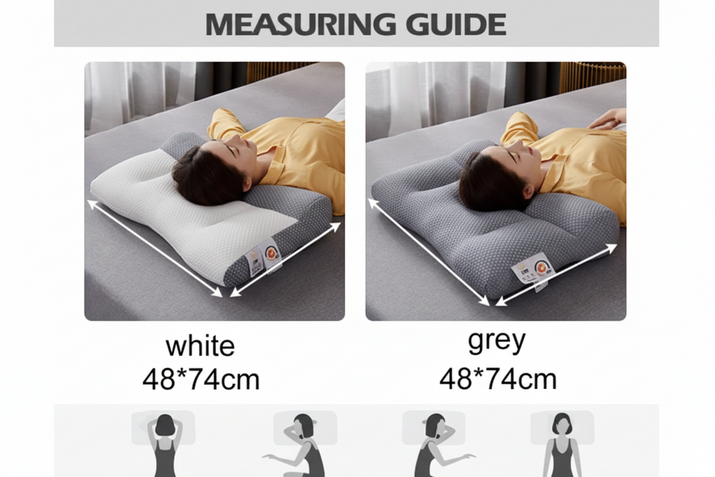 Orthopedic Neck Pillow for Sleeping