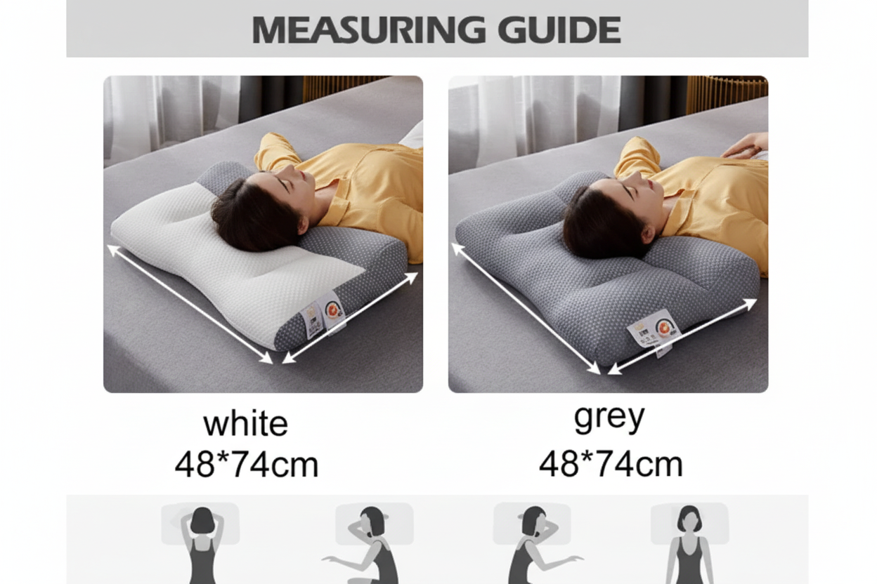 Orthopedic Neck Pillow for Sleeping