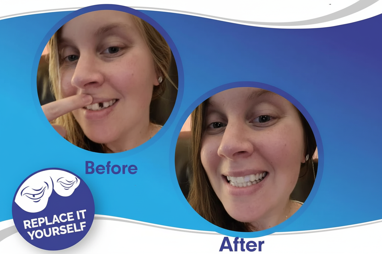 Full Dental Veneer Kit – Upper & Lower Cosmetic Covers