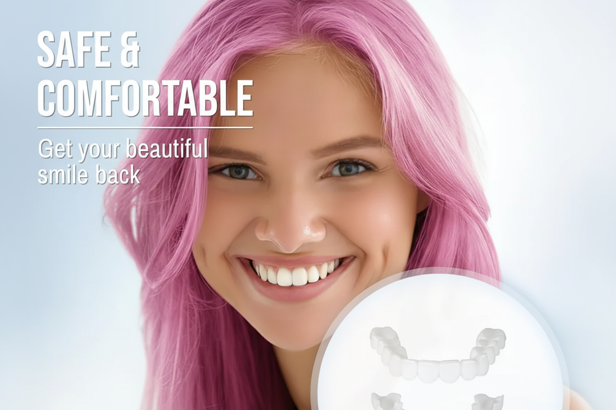 Full Dental Veneer Kit – Upper & Lower Cosmetic Covers