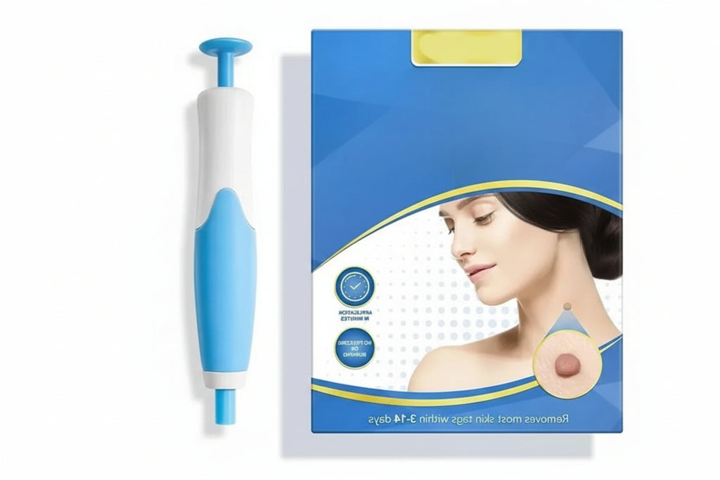 Skin Tag Removal Kit with Silicone Bands & Pen Band Tool