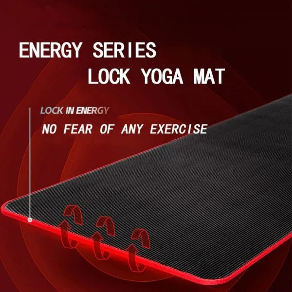 Men's High-Density Non-Slip Exercise Mat for Home and Gym
