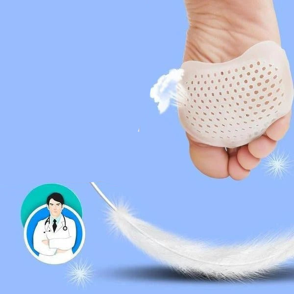Soft Metatarsal Cushion Pads for Forefoot Support. Set of 2