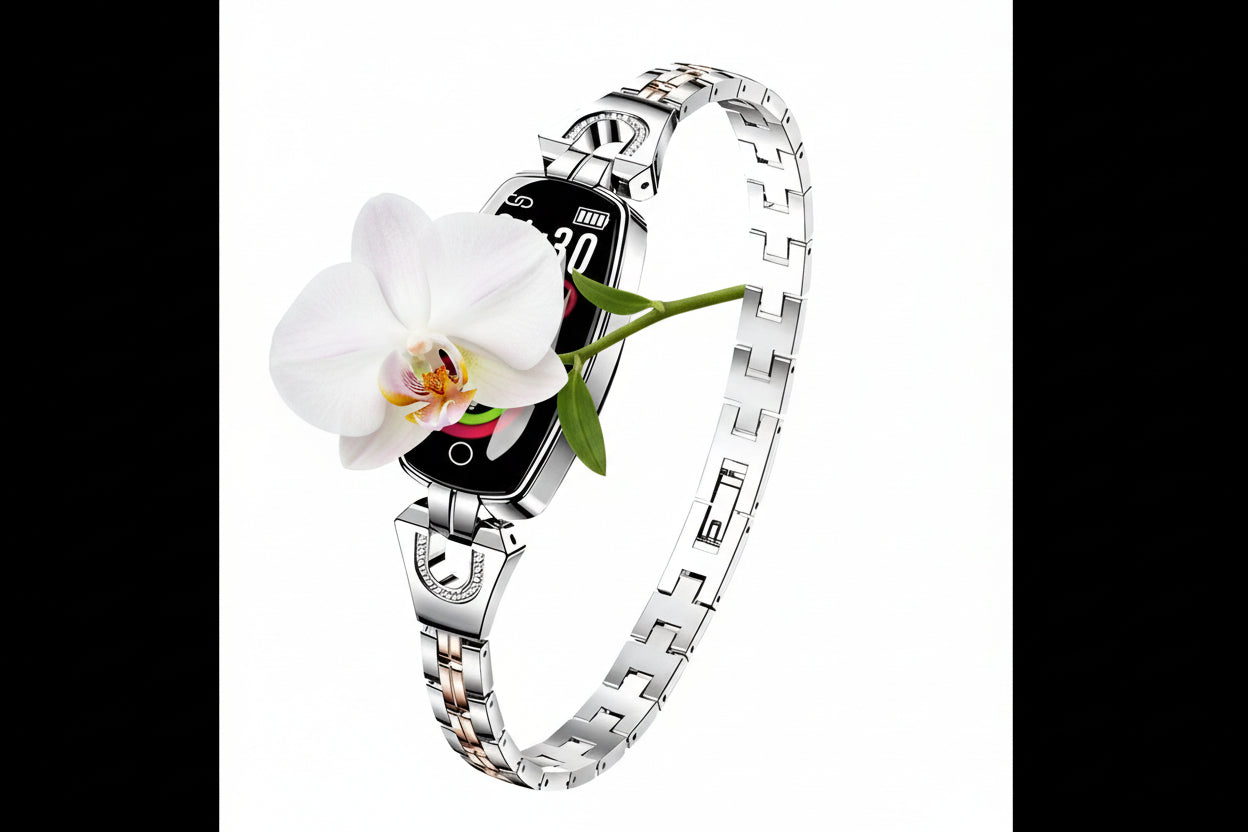 Women's Smart Fitness Tracker with HR Monitoring