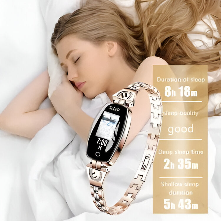 Women's Smart Fitness Tracker with HR Monitoring
